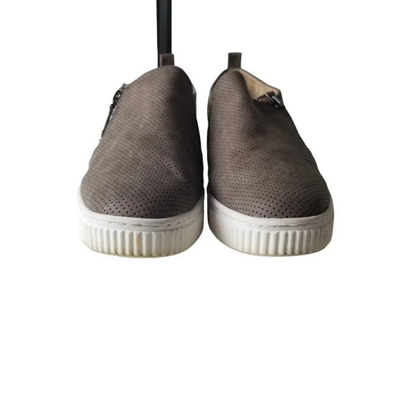 SOUL Naturalizer Womens Size 9.5 Grey Turner Side-Zip Platform Sneaker Shoes - Picture 8 of 15